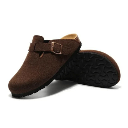 Oslo Clogs | Weiches Wildleder (Räumungsverkauf)