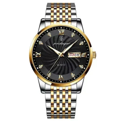 Luxuriöse beleuchtete Herrenuhr