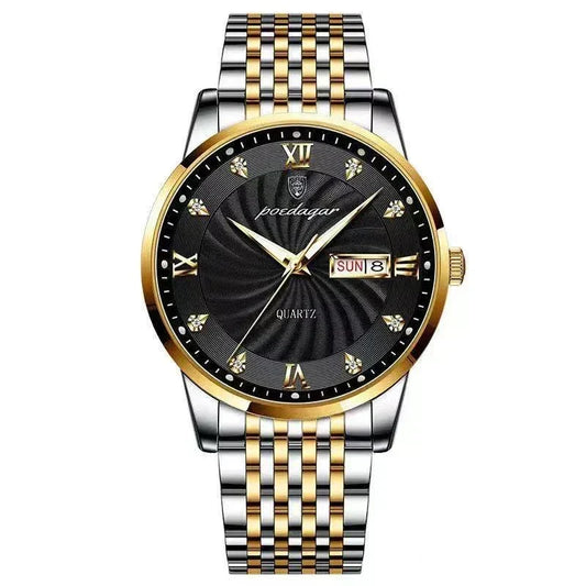 Luxuriöse beleuchtete Herrenuhr