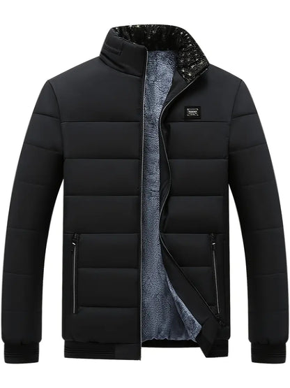 Lässige gesteppte Herrenjacke