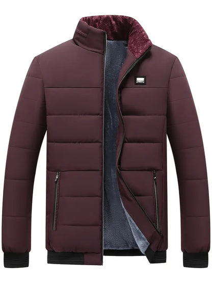 Lässige gesteppte Herrenjacke