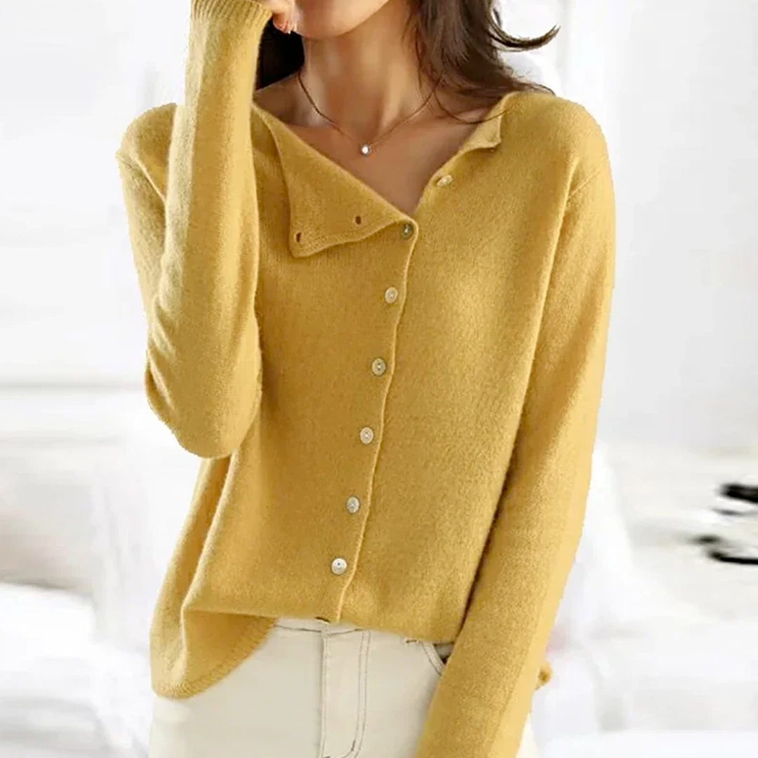 Aurélien | Elegante Melange-Strickjacke