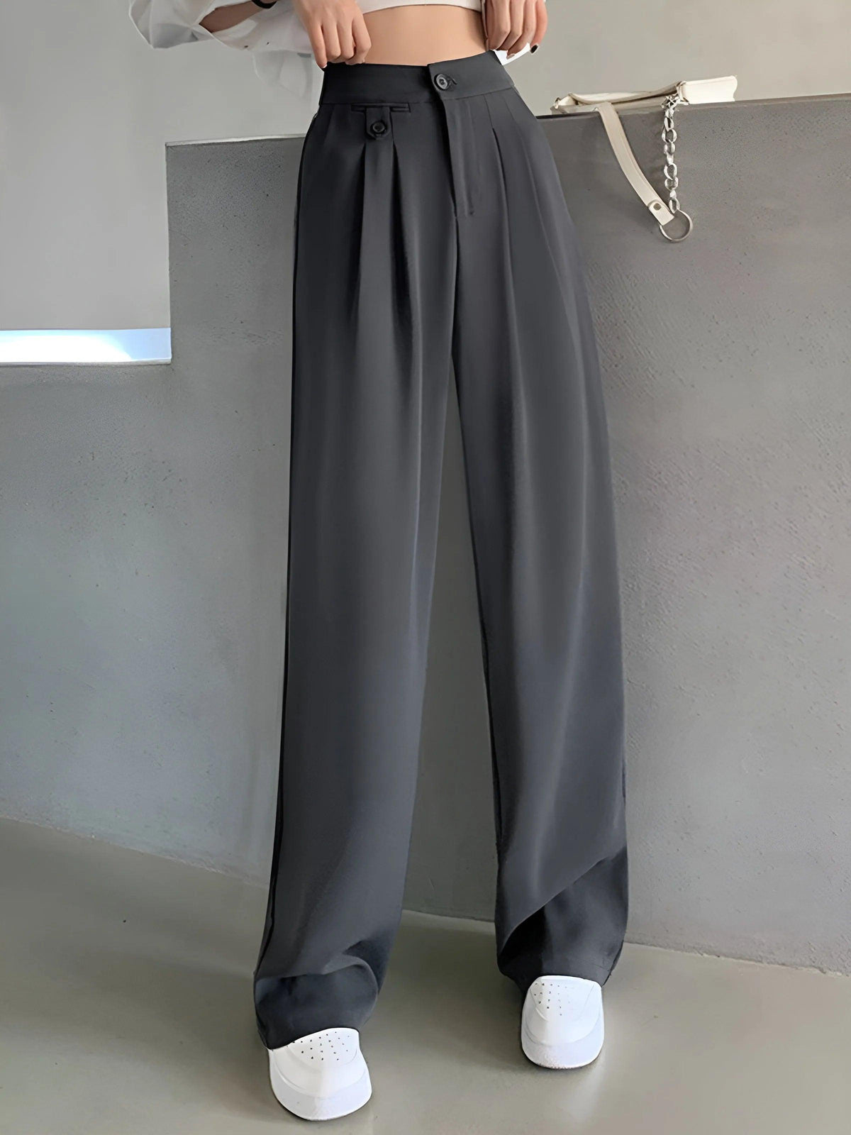 Aurélien | Elegante Weite-Bein-Hose